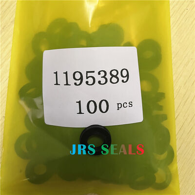 1195389 119-5389 PU-Gummi NBR Schwarz Staubdichtung Hydraulikzylinder Baggerarm Ausleger Schaufeldichtungssatz