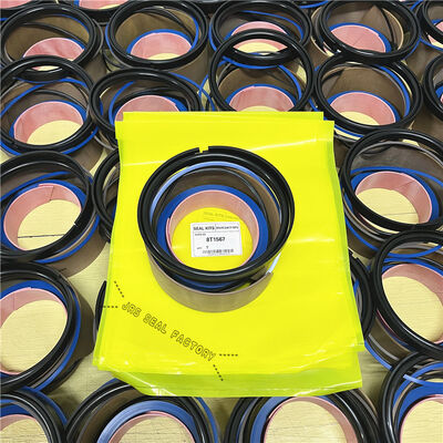 8T1567 8T-1567 Hydraulikzylinder-Lader-Lift-Tift-Lenkungsdichtungssatz NBR Schwarzer Oring