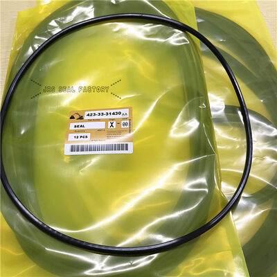 423-33-31430 4233331430 Schwarzer NBR-Stützring für Hydraulikzylinder-Bagger-Kit