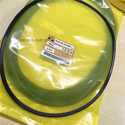 419-33-21420 4193321420 Hydraulikzylinder NBR Schwarzer Stützring-Bagger-Dichtungssatz