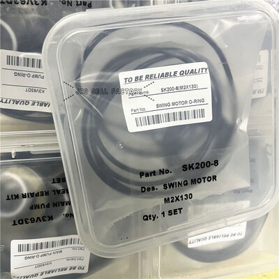 SK200-8 M2X130 Schwenkmotor-Dichtungssatz Hydraulikzylinder-Bagger-Dichtungssatz