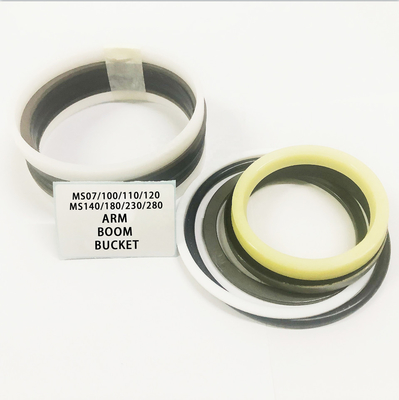 Dröhnen 180 Arm-Eimer-Dichtungs-Bagger-Seal Kit Hydraulic Cylinder Oil Seals des Boom-MS110 120 Ersatzteile Arm-Eimer-Dichtung